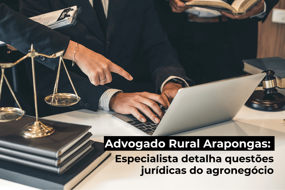 Advogado Rural em Arapongas: Especialista Detalha Questões Jurídicas do Agronegócio