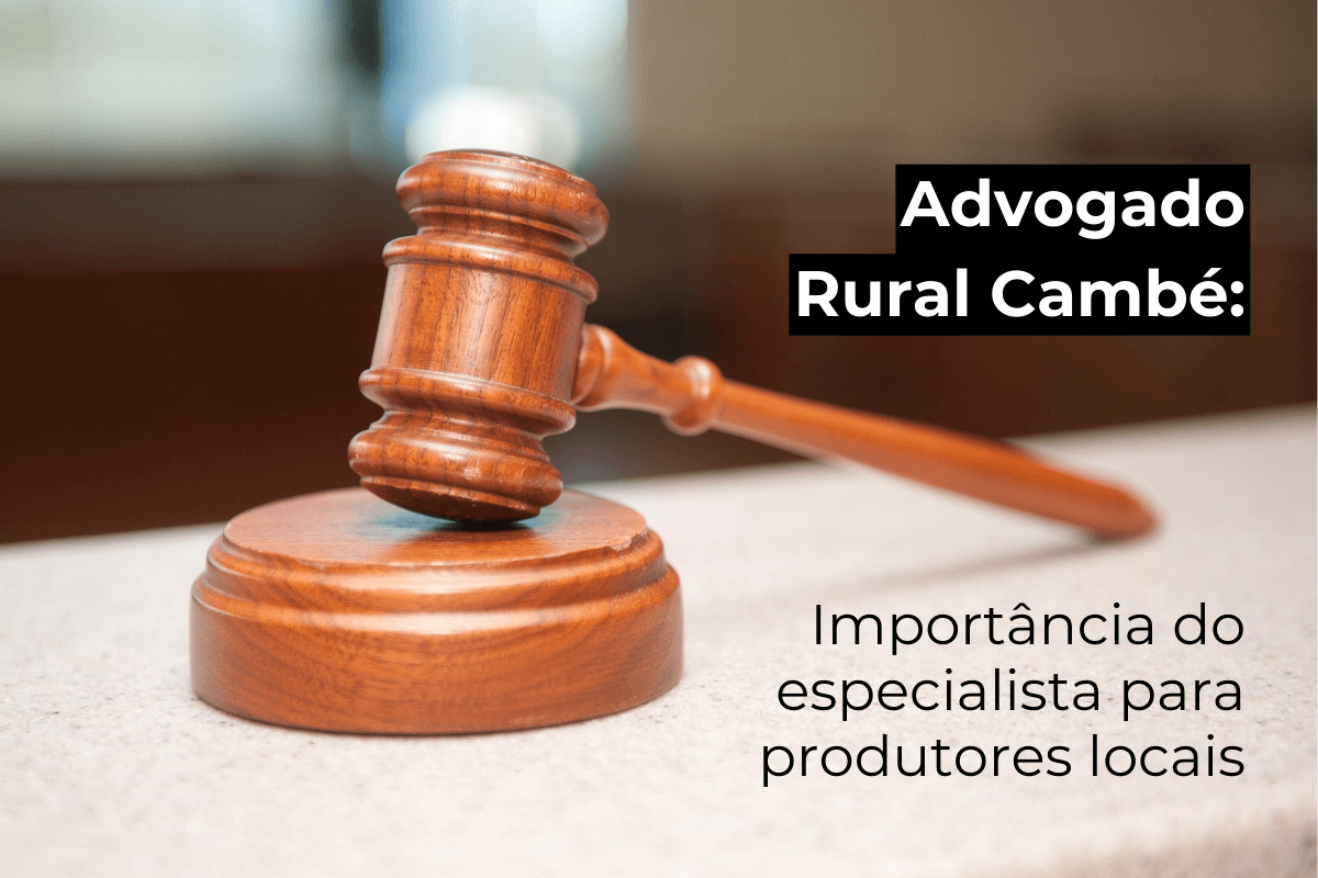 Advogado Rural em Cambé: Importância do Especialista para Produtores Locais